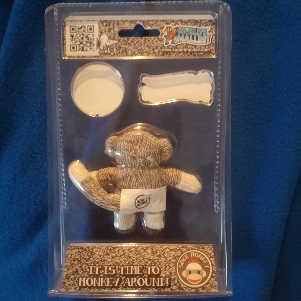 World's Smallest Sock Monkey